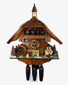 8 Day Chalet With Kissing Couple - Cuckoo Clock Amazon Uk, HD Png Download, Transparent PNG