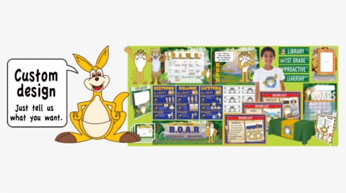 Pbis Posters Kangaroo Mascot Clip Art - Clip Art, HD Png Download, Transparent PNG