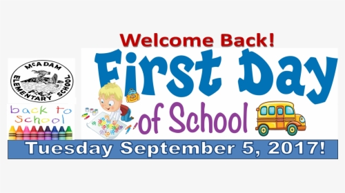 First Day Of School Png - School, Transparent Png, Transparent PNG