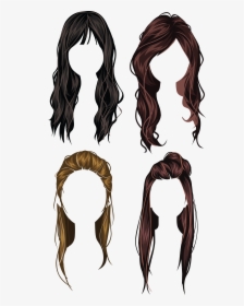 Hair Wig Png - Lace Wig, Transparent Png, Transparent PNG