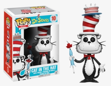 Cat In The Hat With Umbrella Us Exclusive Pop Vinyl - Cat In The Hat Funko Pop, HD Png Download, Transparent PNG