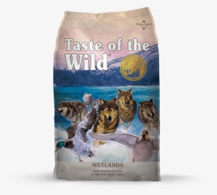 Wetlands Canine Recipe With Roasted Fowl Package Photo - Taste Of The Wild Wetlands Grain Free Dry Dog Food, HD Png Download, Transparent PNG