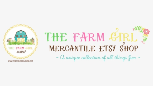The Farm Girl Mercantile Etsy Shop - Calligraphy, HD Png Download, Transparent PNG