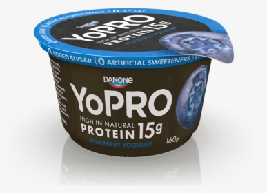 Danone Yopro Blueberry, HD Png Download, Transparent PNG