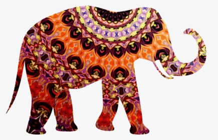 Artwork African Tribal Elephant, HD Png Download, Transparent PNG