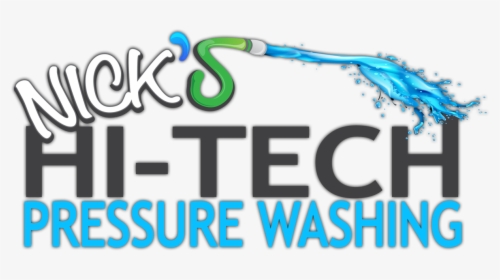 Hi-tech Pressure Washing, Inc - Pressure & Soft Washing Logos, HD Png Download, Transparent PNG