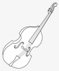 Transparent Double Bass Png - Imagenes De Violines Blanco Y Negro Png, Png Download, Transparent PNG
