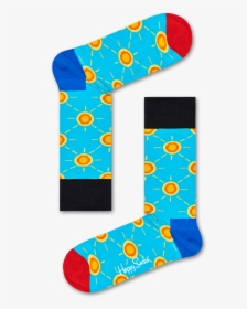 Socks Clipart Patterned Sock - Sun Socks Happy Socks, HD Png Download, Transparent PNG
