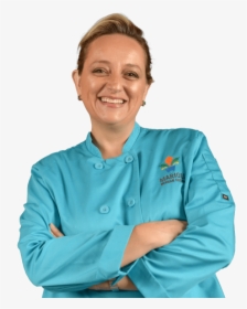 Mariana Oliver In A Marioli Chef Coat - Chef, HD Png Download, Transparent PNG