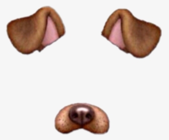 Snapchat Dog Filter Png, Transparent Png, Transparent PNG