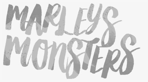 Marleys Monsters Logo - Calligraphy, HD Png Download, Transparent PNG