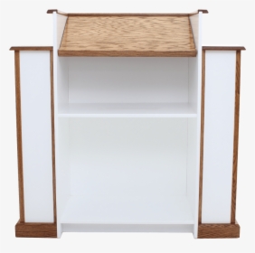 Colonial Style Wooden Pulpit - Shelf, HD Png Download, Transparent PNG
