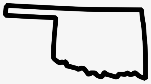Oklahoma State Outline Png, Transparent Png, Transparent PNG