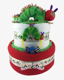The Very Hungry Caterpillar - Hungry Caterpillar Nappy Cake, HD Png Download, Transparent PNG