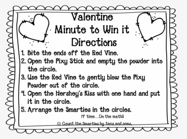 Valentines Minute To Win It Games, HD Png Download, Transparent PNG