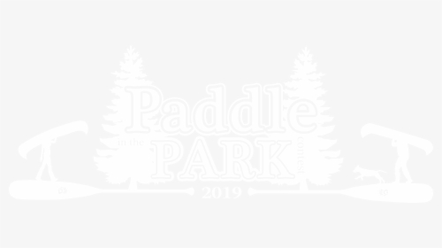 Paddle In The Park Contest 2019 Logo Depicting Trees, - Illustration, HD Png Download, Transparent PNG