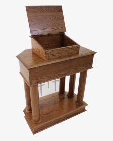 Traditional Style Open Wood Pulpit - Chair, HD Png Download, Transparent PNG
