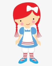 Transparent Doll Clipart - Chị Clipart, HD Png Download, Transparent PNG