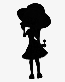Cowboy Hat Fedora Silhouette - Silhouette, HD Png Download, Transparent PNG
