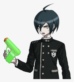 Wat Tf Is He Gonna Do With This -mod Ouma - Saihara Sprite Shuichi Saihara, HD Png Download, Transparent PNG
