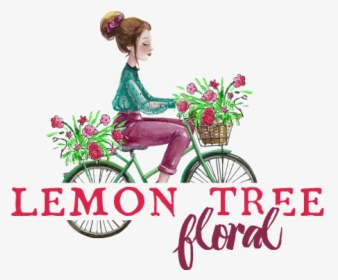 The Lemon Tree Floral & Gifts - Florist Logo Png, Transparent Png, Transparent PNG