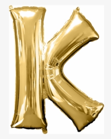 Silver Letter K Balloons, HD Png Download, Transparent PNG