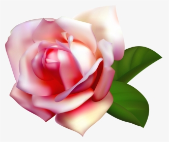 Beautiful Rose Clip Art - Transparent Background Light Pink Rose Flower Png, Png Download, Transparent PNG