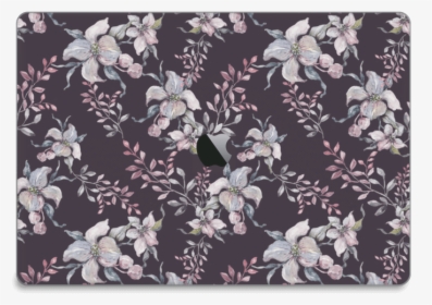 Purple & Flowers Skin Macbook Pro 15” 2016- - Wallet, HD Png Download, Transparent PNG
