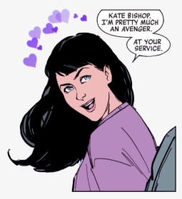 Hawkeye Katebishop Marvel Comic Comicbook Archer Archer - Kate Bishop, HD Png Download, Transparent PNG