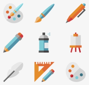 Art Paint Tool Icons, HD Png Download, Transparent PNG