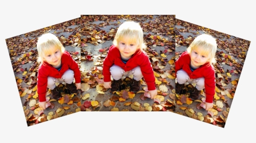 Duplicated Photo Of Small Child Scooping Up Fallen - Play, HD Png Download, Transparent PNG