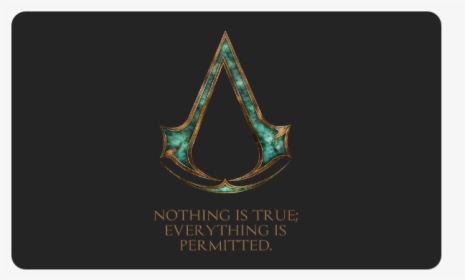 Assassins Creed Skyrim Lexicon Mashup Doormat 30 X18 - Assassin's Creed, HD Png Download, Transparent PNG