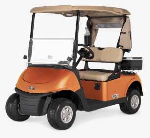 E Z Go Rxv Elite Golf Car In Sunburst Orange - Ez Go Rxv, HD Png Download, Transparent PNG