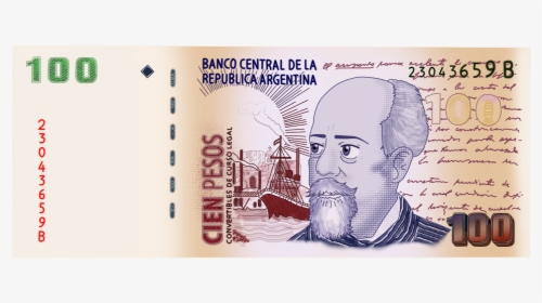 100 Pesos Argentinos - 100 Argentine Peso, HD Png Download, Transparent PNG