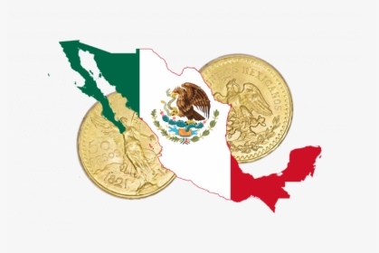 Mexico Map With Flag, HD Png Download, Transparent PNG