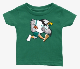 Retro Philadelphia Bird Infant And Toddler T-shirt - Cartoon, HD Png Download, Transparent PNG