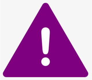 File - Purplealert - Svg - Exclamation Mark Png Purple Icon, Transparent Png, Transparent PNG