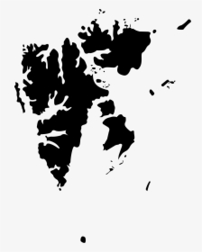 Svalbard Map Vector, HD Png Download, Transparent PNG