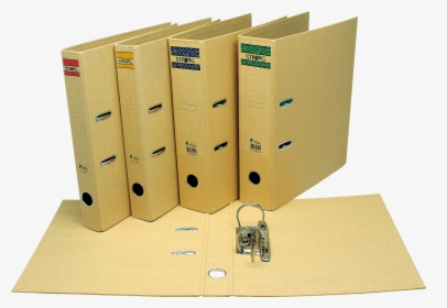 50 Mm Lever Arch File A4 Recyclable Kraft Brown - Sg9505 三 孔 夾, HD Png Download, Transparent PNG