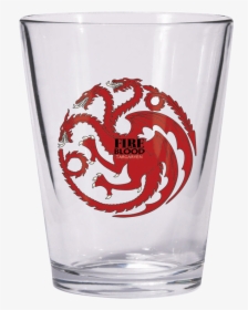 Game Of Thrones Targaryen Sigil Shot Glass - House Targaryen Sigil Png, Transparent Png, Transparent PNG