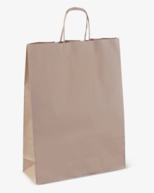 Twist Handle Brown Paper Carry Bag Large - Tote Bag, HD Png Download, Transparent PNG