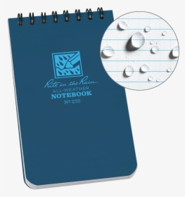 Rite In The Rain Weatherproof Notepad, - Notebook, HD Png Download, Transparent PNG