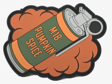 Pumpkin Spice M18 Smoke Grenade - Pumpkin Spice Smoke Grenade, HD Png Download, Transparent PNG