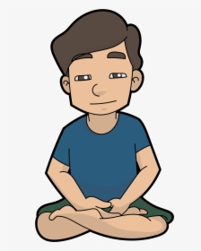 Relaxing Clipart Relaxed Man - Relax Cartoon Png, Transparent Png, Transparent PNG
