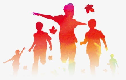 Athlete Vector Funrun - Children Background Png, Transparent Png, Transparent PNG