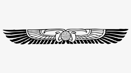 Horus Behdety Winged Disc Ancient Egypt Free Photo - Egyptian Winged Sun, HD Png Download, Transparent PNG