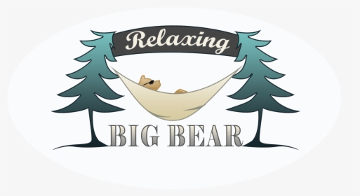 Relaxing Big Bear - Label, HD Png Download, Transparent PNG