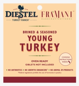 Dfr Brined Seasoned Whole Turkey Rendering - Poster, HD Png Download, Transparent PNG