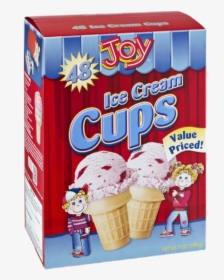 Joy Ice Cream Cups, HD Png Download, Transparent PNG