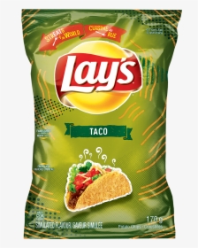 Lay S® Taco Flavour Potato Chips - Paprika And Onion Chips, HD Png Download, Transparent PNG